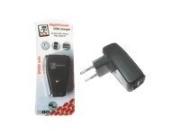 2GO Dual-USB Homecharger 2A - Netzteil - 2 A - 2 Ausgabeanschlussstellen (USB)