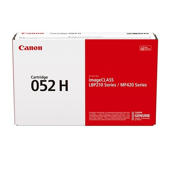 Canon 052 H - Mit hoher Kapazität - Schwarzoriginal - Tonerpatrone - für imageCLASS LBP212 - LBP215 - MF429; i-SENSYS LBP212 - LBP214 - LBP215 - MF421 - MF426 - MF429
