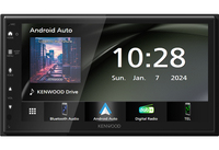 Kenwood Electronics DMX5023DABS, Schwarz, 2 DIN, 22 W, NTSC, PAL, AAC, FLAC, MP3, WAV, WMA, BMP, JPEG, PNGBluetooth - Android