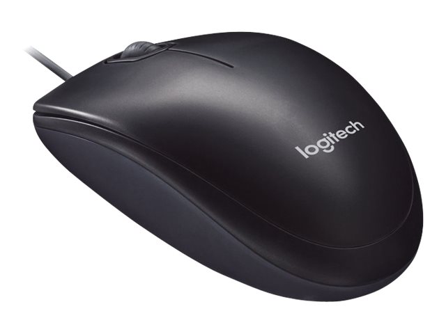 Logitech M90 - Maus - rechts- und linkshändigoptisch - kabelgebunden - USB