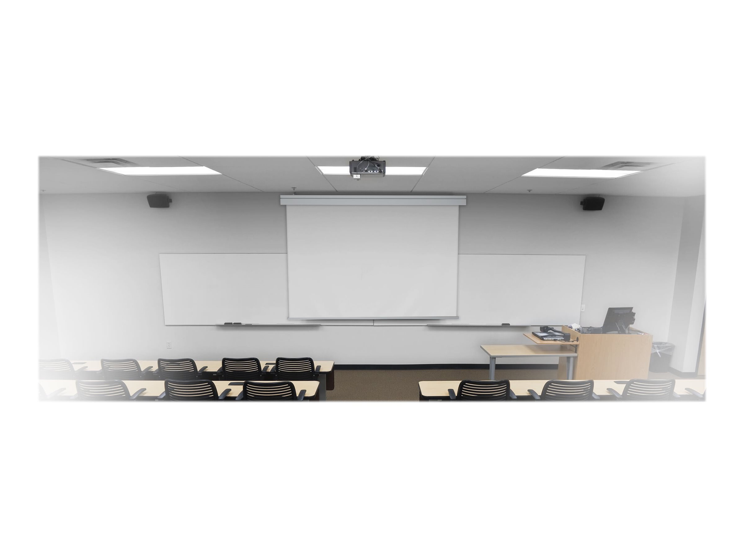 HKS Dolomit II - Leinwand - geeignet für Wandmontage, Deckenmontage möglich - motorisiert - 283 cm (111")