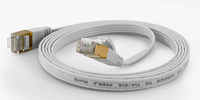 WANTEC 7010, 7 m, Cat6a, F/FTP (FFTP), RJ-45, RJ-45, WeißCAT6A - FTP - 250MHz - Weiss