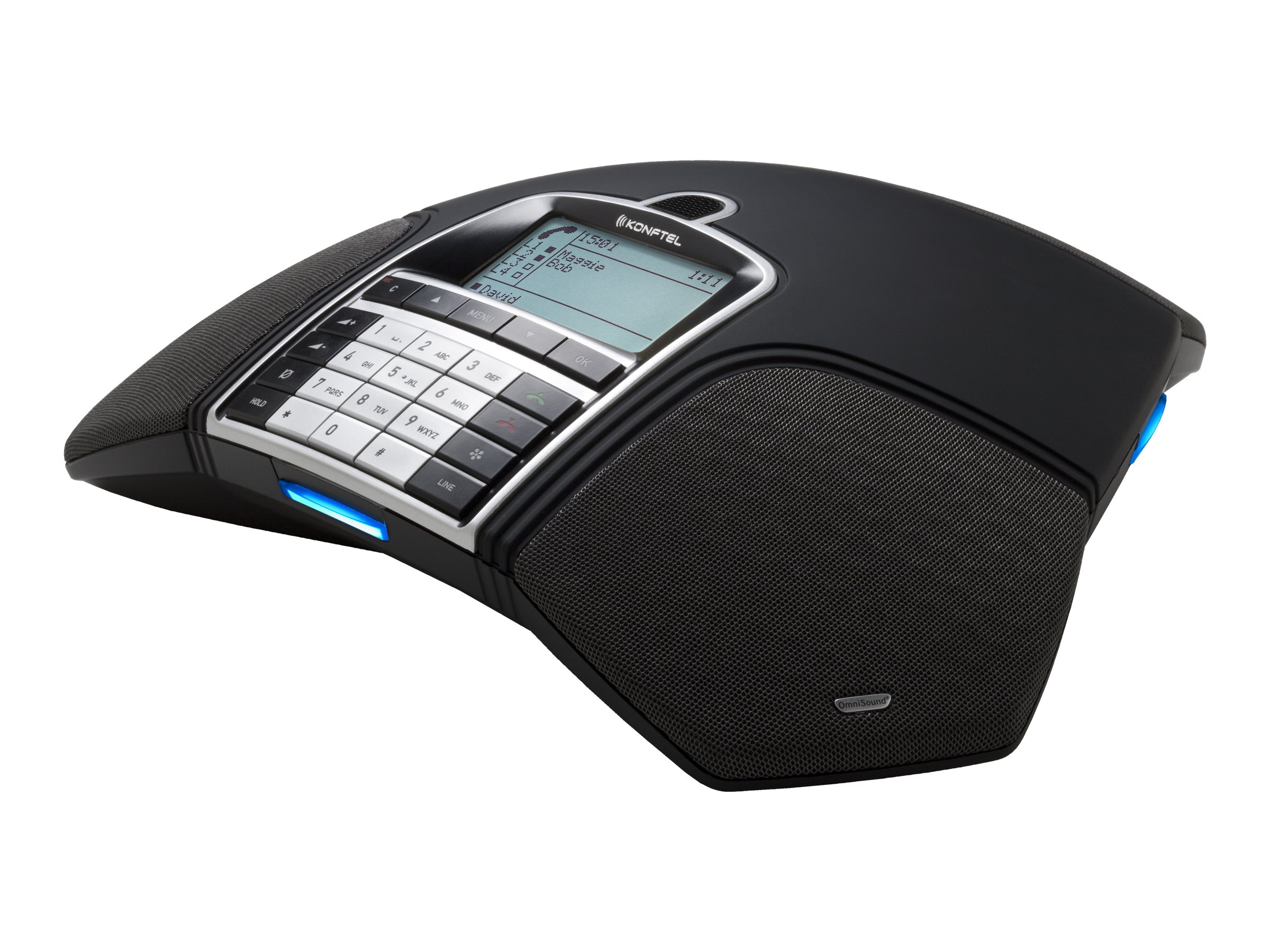 Konftel 300IP - VoIP-Konferenztelefon - fünfwegigAnruffunktion - SIP - SIP v2 - Liquorice Black