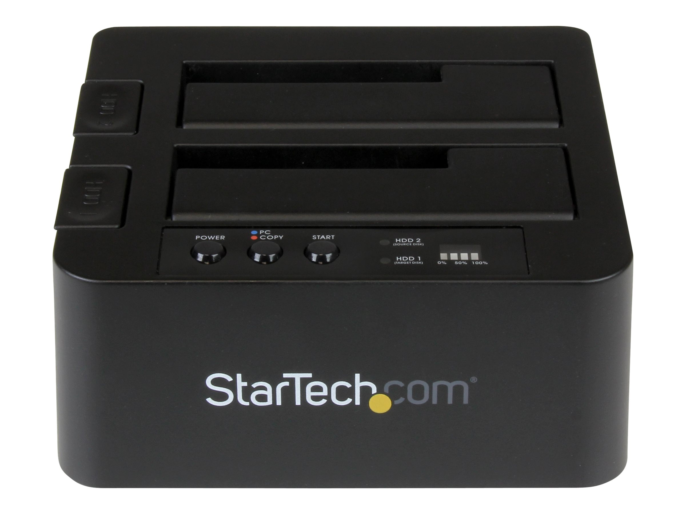 StarTech.com StarTech Selbständiger Festplatten-Kopierer, USB HDD Duplikator/Dock - Festplattenduplikator - 2 Schächte (SATA-300)für P/N: TBLT3MM1MA - TBLT3MM2M - TBLT3MM2MA