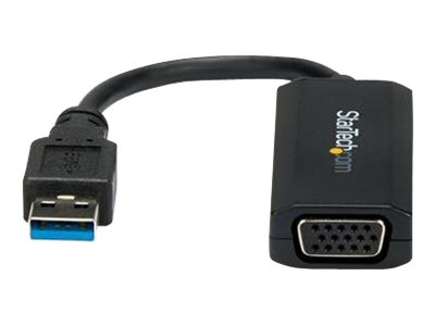 StarTech.com USB 3.0 auf VGA Adapter / Konverter mti on-board driver - 1920x1200 - USB/VGA-Adapter - USB Typ A (M)zu HD-15 (VGA) (W) - USB 3.0 - 19.5 m - 1920 x 1200 (WUXGA) Unterstützung - für P/N: M