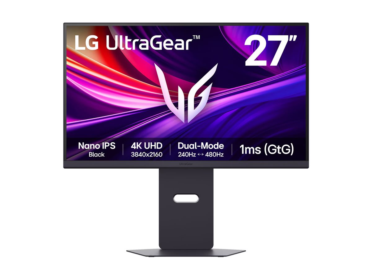 LG UltraGear 27G850A-B - LED-Monitor - Gaming - 68.47 cm (27")3840 x 2160 4K @ 240 Hz - Nano IPS Schwarz - 450 cd/m² - 2000:1 - DisplayHDR 600 - 1 ms - 2xHDMI - DisplayPort