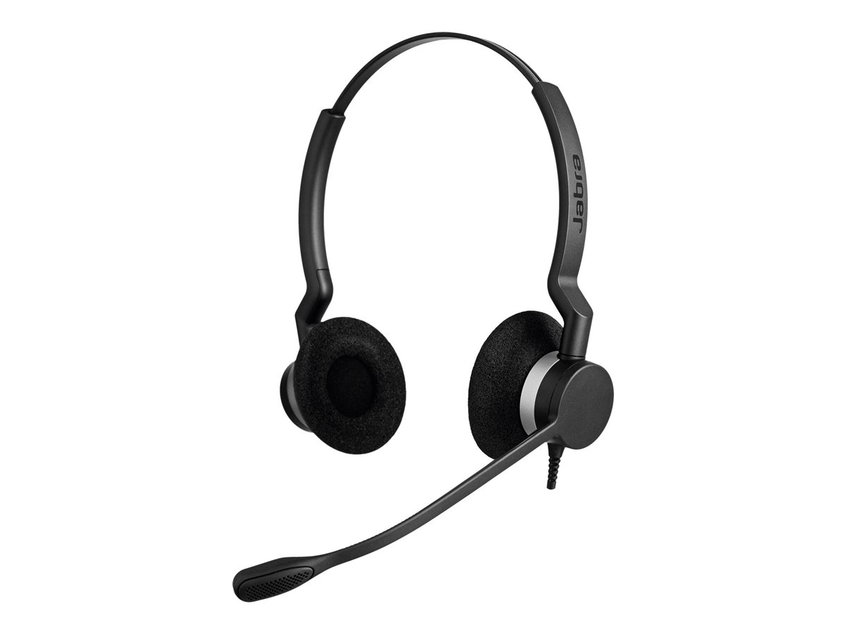Jabra BIZ 2300 QD Duo - Headset - On-Ear - kabelgebundenn
