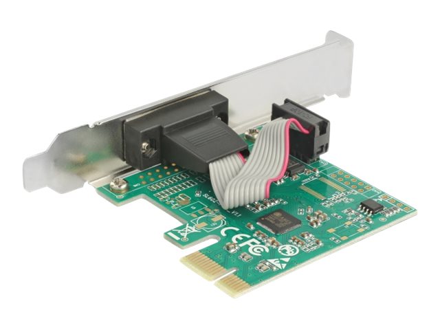 Delock PCI Express Card to 1 x Serial RS-232Serieller Adapter - PCIe 2.0 Low-Profile - RS-232 x 1