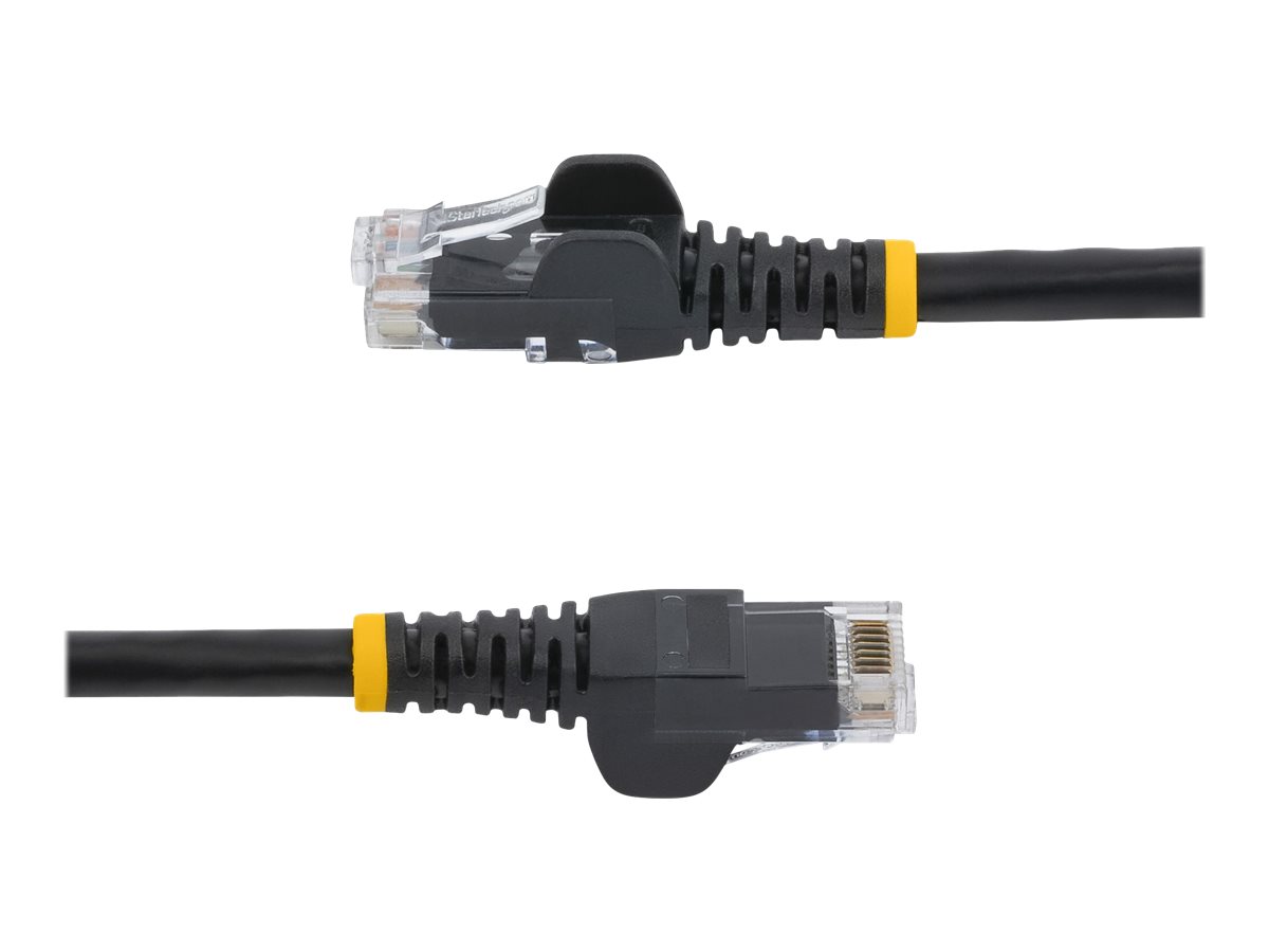 StarTech.com 2m Netzwerkkabel CAT6 - LSZH (Low Smoke Zero Halogen)10 Gigabit 650MHz 100W PoE RJ45 10GbE UTP Lan Kabel - Schwarz - CAT 6 - ETL Zertifizierung - 24AWG (N6LPATCH2MBK) - Patch-Kabel - RJ-4