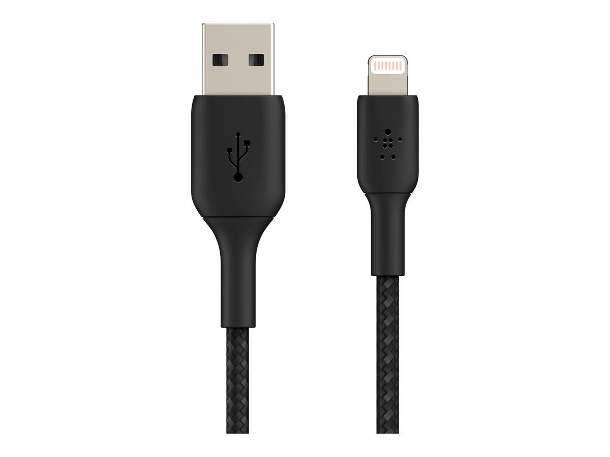 Belkin BoostCharge - Lightning-Kabel - Lightningmännlich zu USB männlich - 15 cm - Schwarz