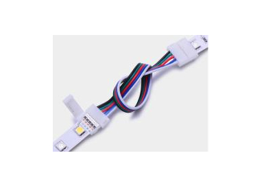 Synergy 21 S21-LED-F00121, Anschlussmodul, Weiß, IP20, -20 - 60 °C, 10 - 24 V, 15 cmLED Flex Strip zub. IP20 Connector RGB-W 12mm