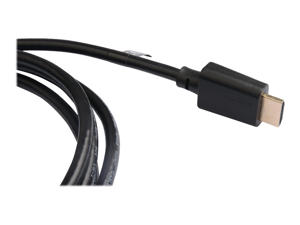 Techly Ultra High Speed - HDMI-Kabel mit EthernetHDMI männlich zu HDMI männlich - 2 m - Schwarz - 10K Unterstützung