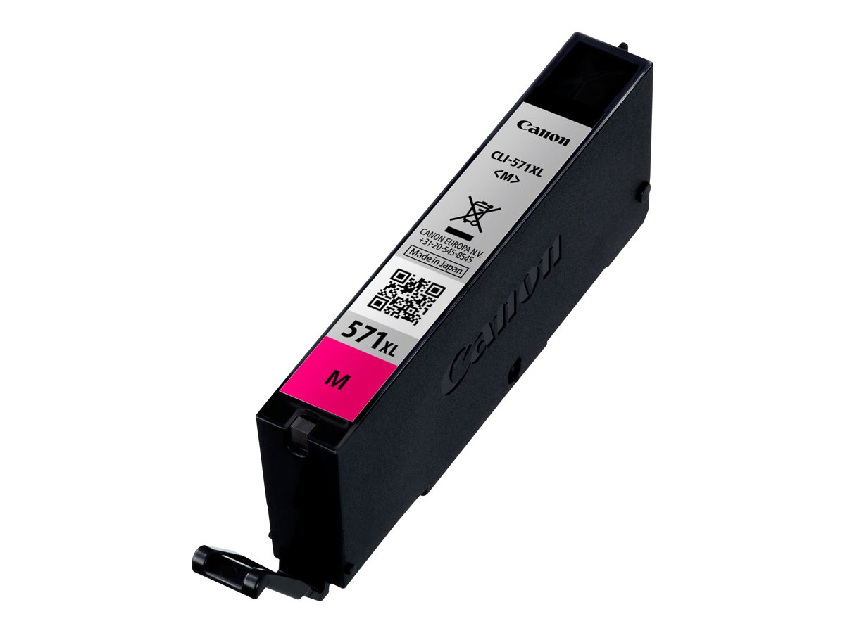 Canon CLI-571M XL - 11 ml - Hohe ErgiebigkeitMagenta - original - Tintenbehälter - für PIXMA TS5051 - TS5053 - TS5055 - TS6050 - TS6051 - TS6052 - TS8051 - TS8052 - TS9050 - TS9055