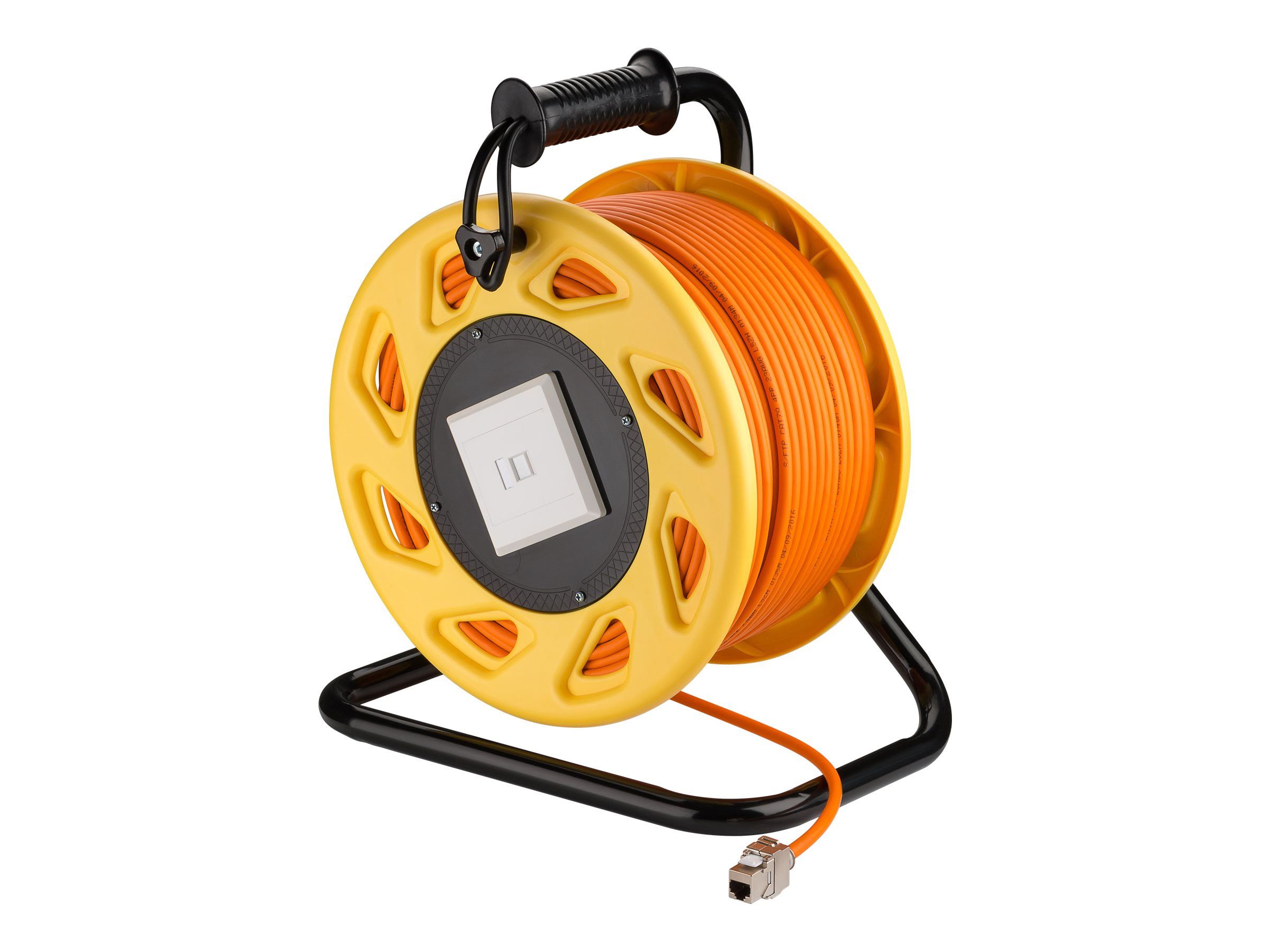 Goobay Netzwerkkabel - RJ-45 (W) zu RJ-45 (W)50 m - SFTP - PiMF - CAT 7a - halogenfrei - robust