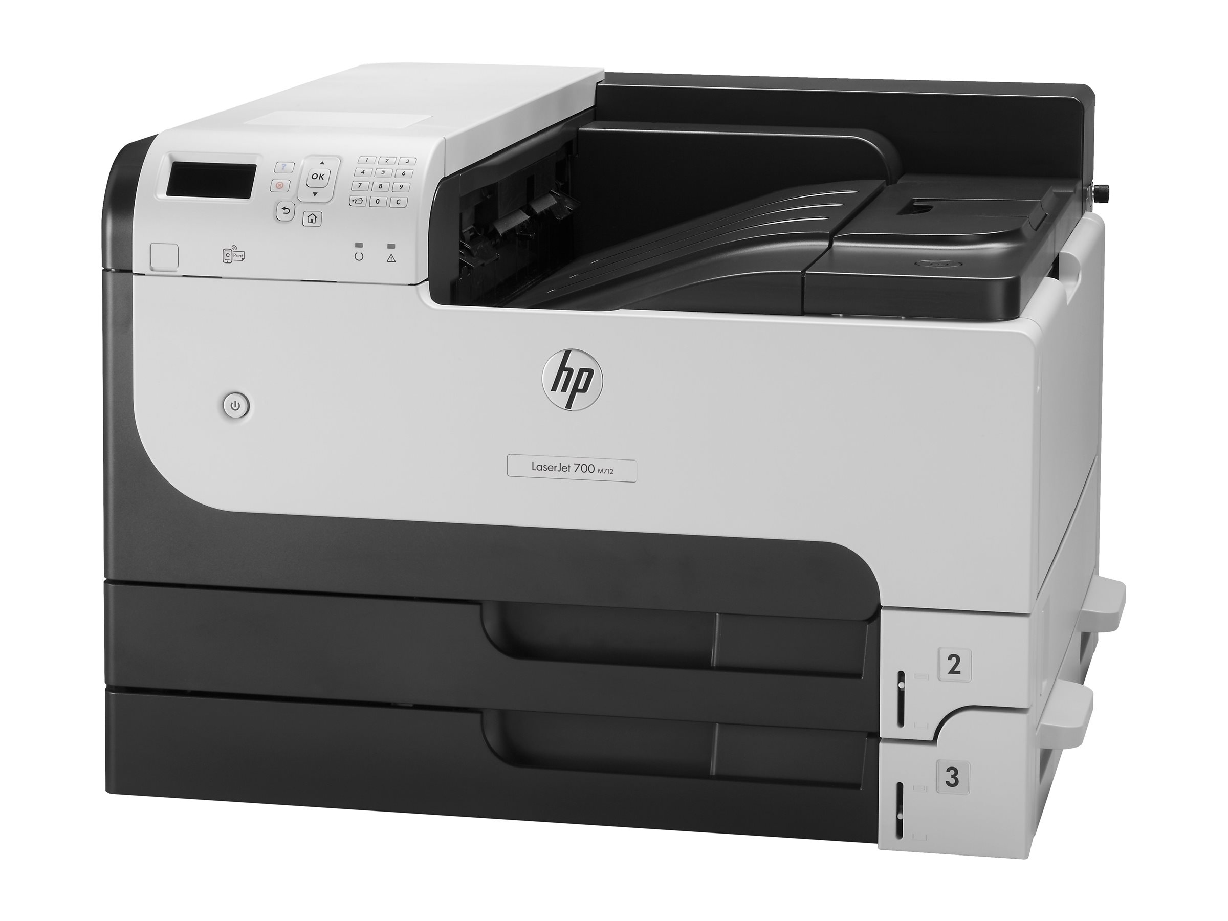 HP LaserJet Enterprise 700 Printer M712dn - Druckers/w - Duplex - Laser - A3/Ledger - 1200 dpi - bis zu 41 Seiten/Min. - Kapazität: 600 Blätter - USB - Gigabit LAN - USB-Host
