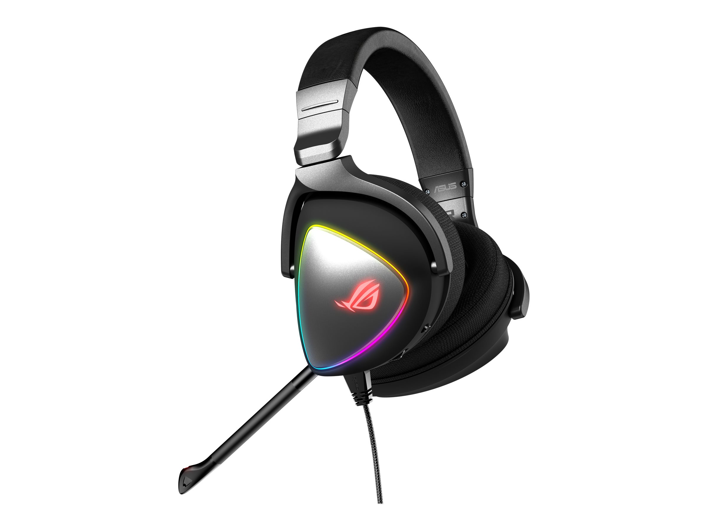 ASUS ROG Delta - Headset - ohrumschließendkabelgebunden - USB - USB-C - für 15; ROG Strix G15; ROG Zephyrus G14; TUF Gaming F15; F17; TUF505; ZenBook 13; 14