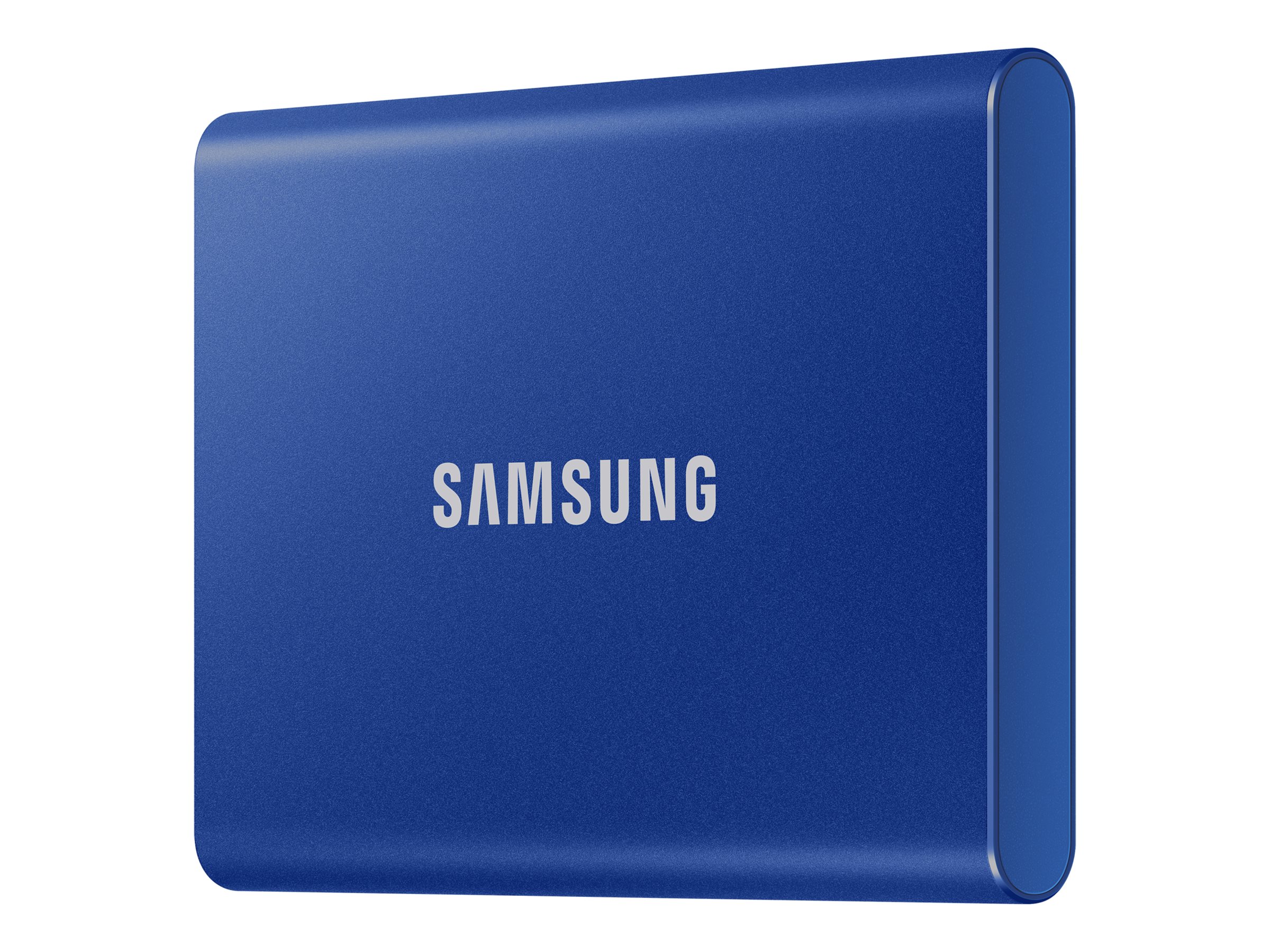 Samsung T7 MU-PC1T0H - SSD - verschlüsselt - 1 TB - extern (tragbar)USB 3.2 Gen 2 (USB-C Steckverbinder) - 256-Bit-AES - Indigo-Blau