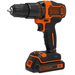 Black & Decker BDCHD18K - Handbohrmaschine - 1 cm - 1400 RPM - 2,5 cm - 1 cm - 360 RPM