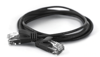 WANTEC 7316, 3 m, Cat6a, U/UTP (UTP), RJ-45, RJ-45, Schwarz 3 m - RJ-45 - CE