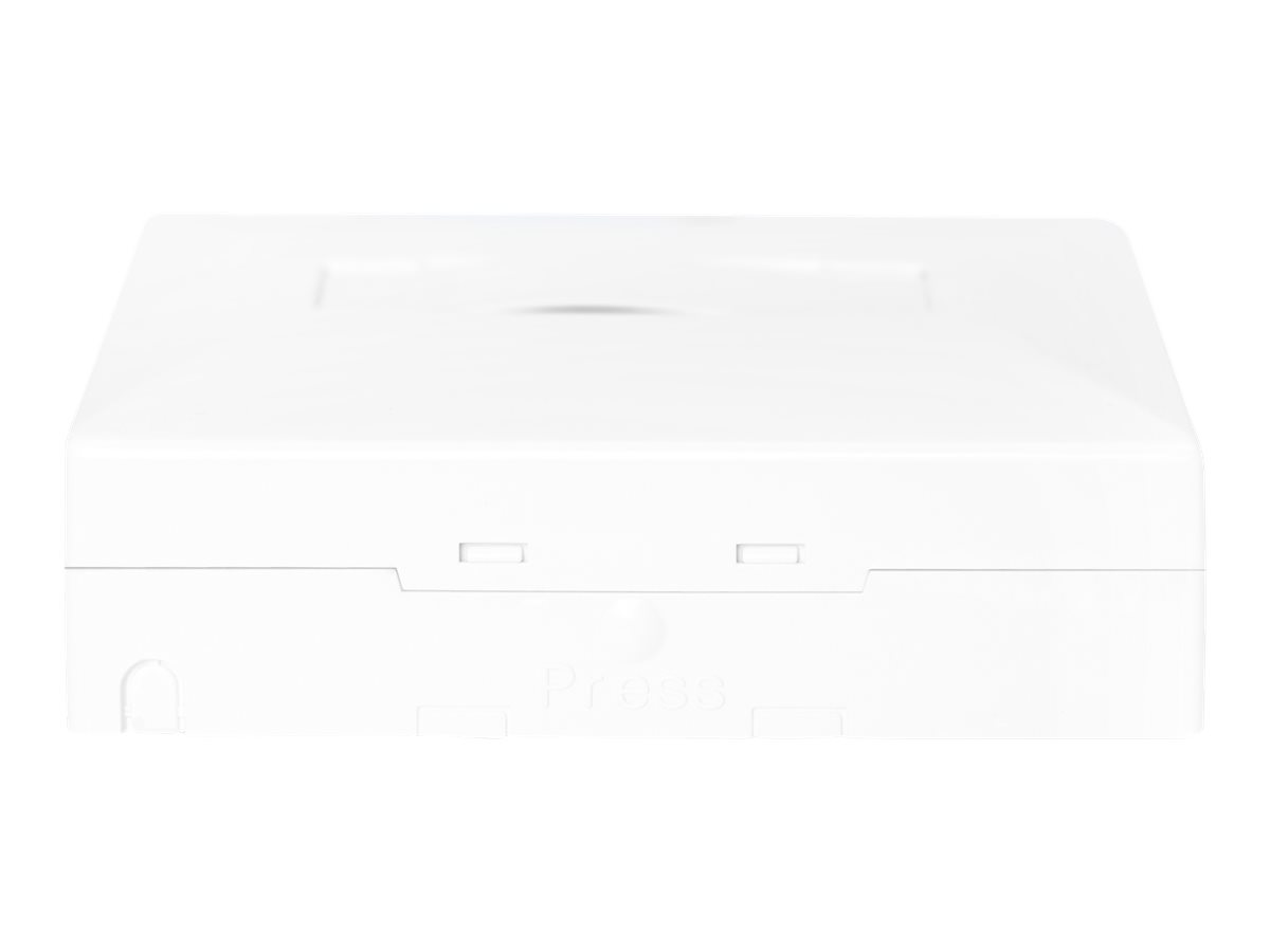 DIGITUS FTTH Gehäuse mit 4 x SC SX Kupplungfür Wandmontage - DIN schienenmontierbar - SC/APC x 4