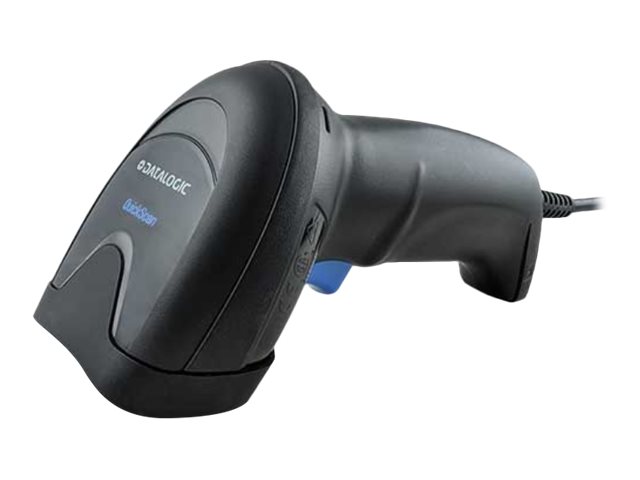 Datalogic QuickScan QD2590 - Kit - Barcode-ScannerHandgerät - 2D-Imager - 60 Bilder / Sek. - decodiert - Keyboard-Wedge - RS-232 - USB