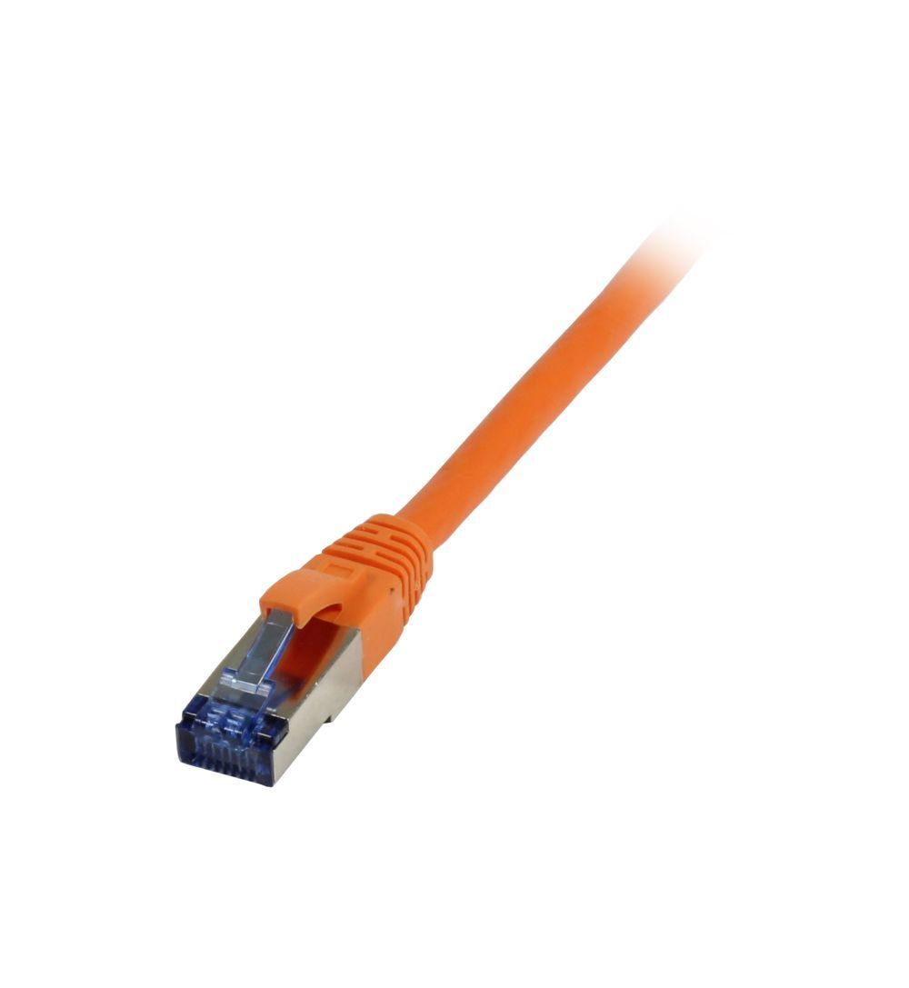 Synergy 21 S217259, 2 m, Cat6a, S/FTP (S-STP), RJ-45, RJ-45, Orange Patchkabel RJ45 - Cat6a - 500 MHz - S-STP (S/FTP) - TPE - Orange - 2 m