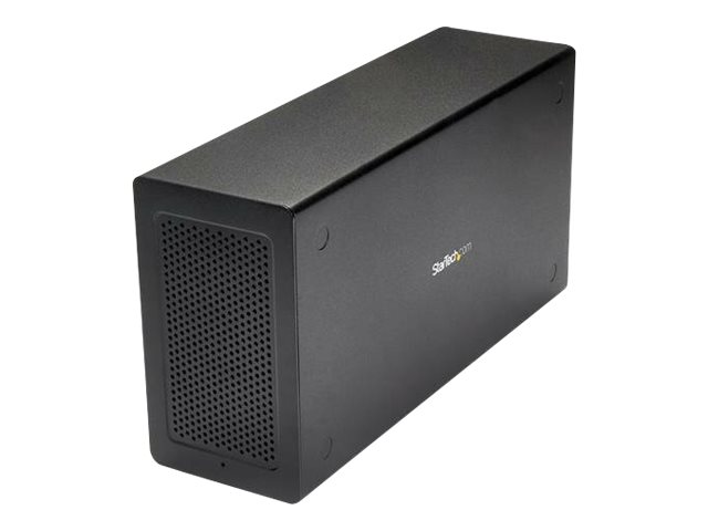 StarTech.com Startech Thunderbolt 3 PCIe Expansion Chassis, External Enclosure Box with 1x PCI-Express Slot, 5K/4K Output Via TB3/DP Ports, TAASystembus-Erweiterung - DP - 65 watt - für P/N: TB3DK2DPM