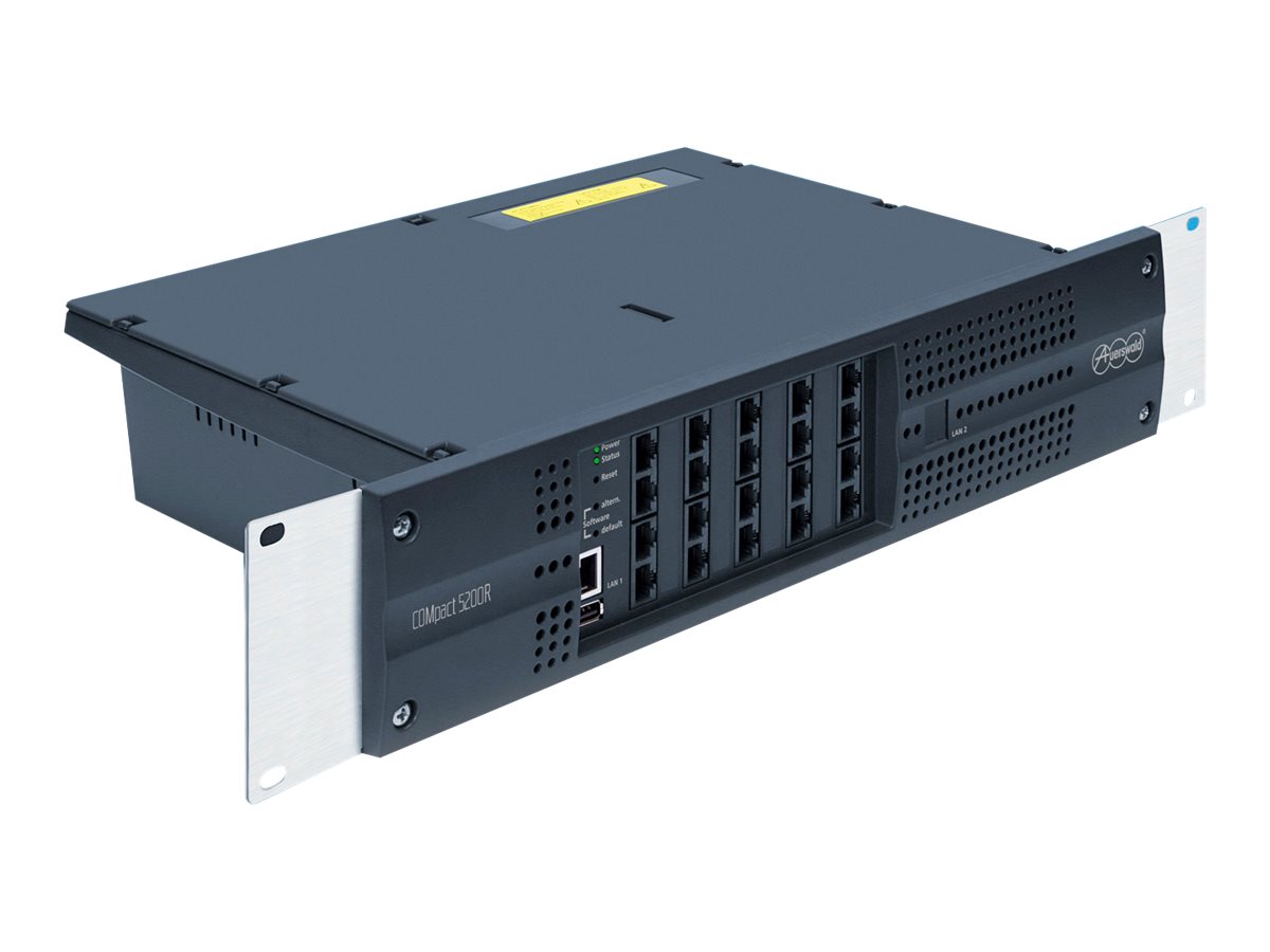 Auerswald COMpact 5200R - IP-PBX - 2U - in Rack