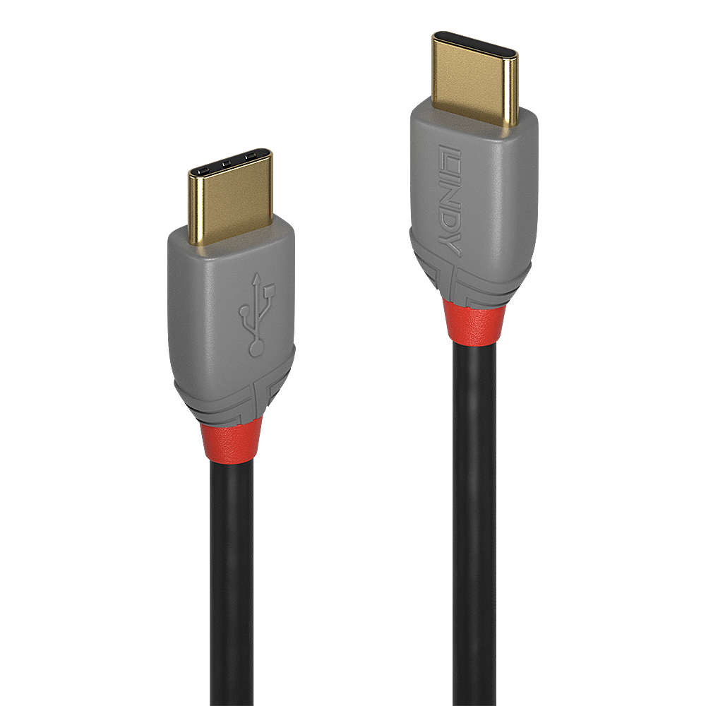 Lindy CROMO - USB-Kabel - USB-C (M) zu USB-C (M)USB 2.0 - 3 m