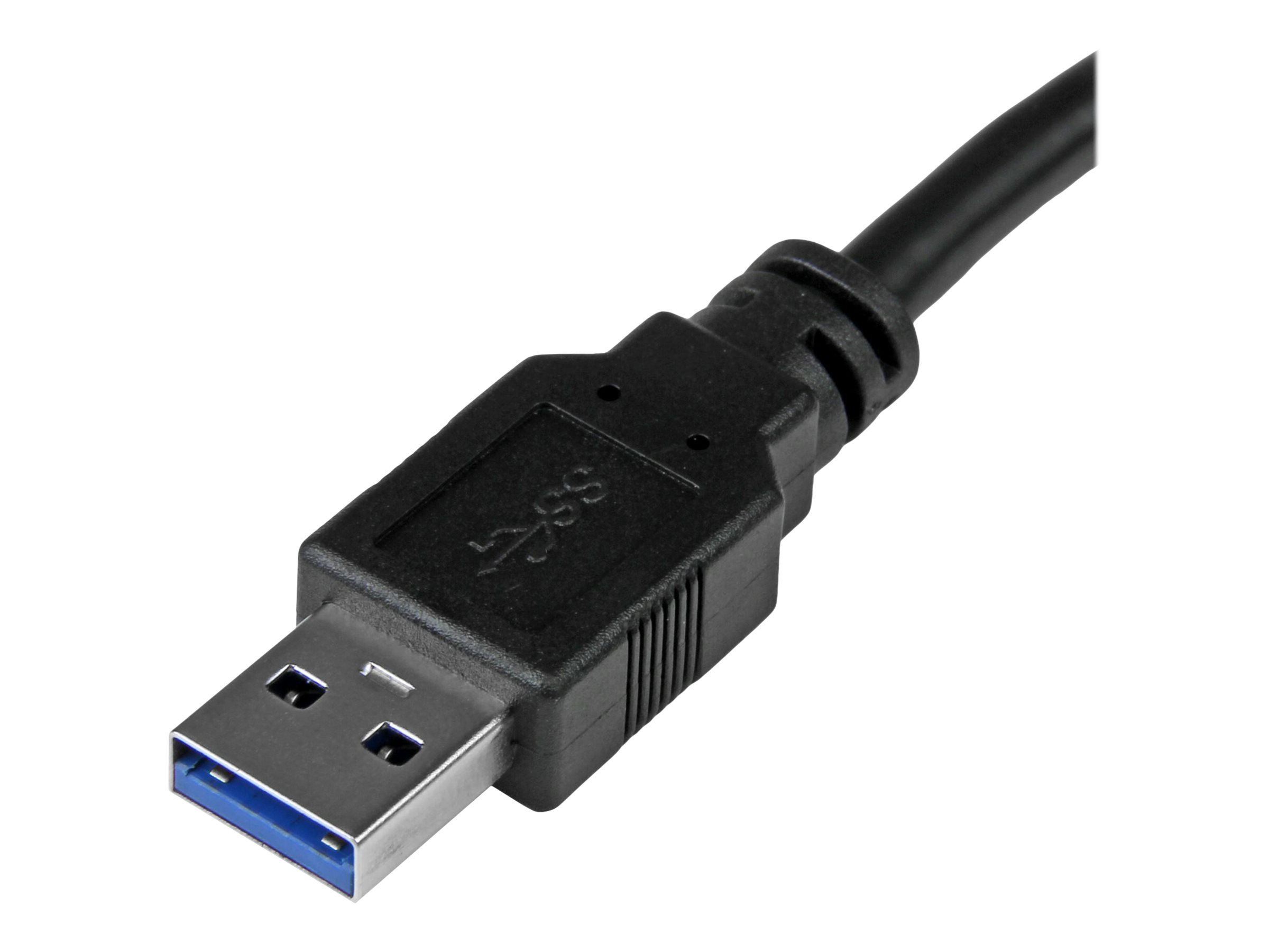 StarTech.com USB 3.1 auf 2,5 (6,4cm) SATA III Adapter Kabel mit UASP - USB 3.1 zu SATA SSD/HDD Konverter / Adapterkabel - Speicher-Controller - 2.5" (6.4 cm)SATA 6Gb/s - USB 3.1 (Gen 2) - Schwarz