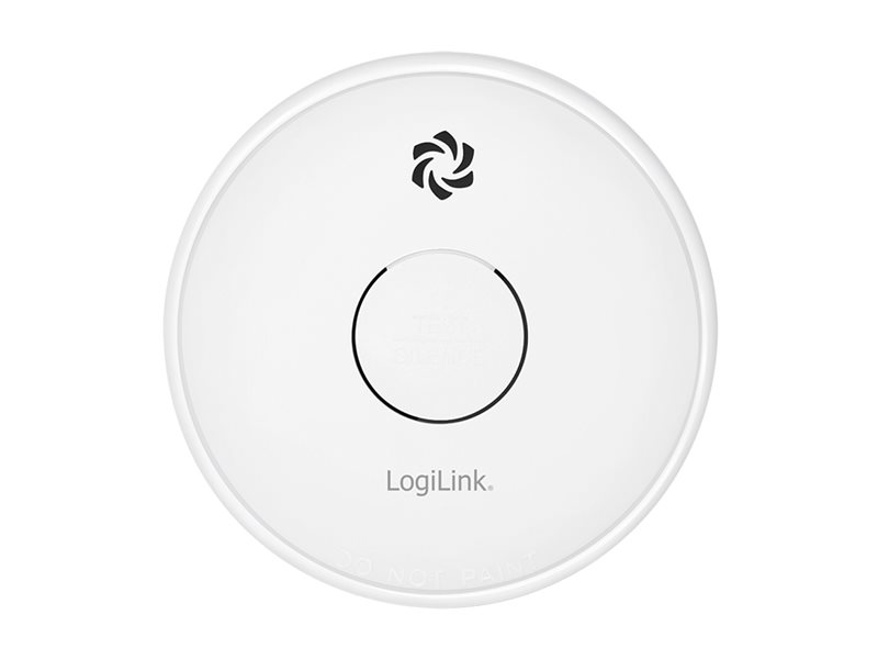LogiLink SC0015 - Rauchmelder - batteriebetriebenweiß