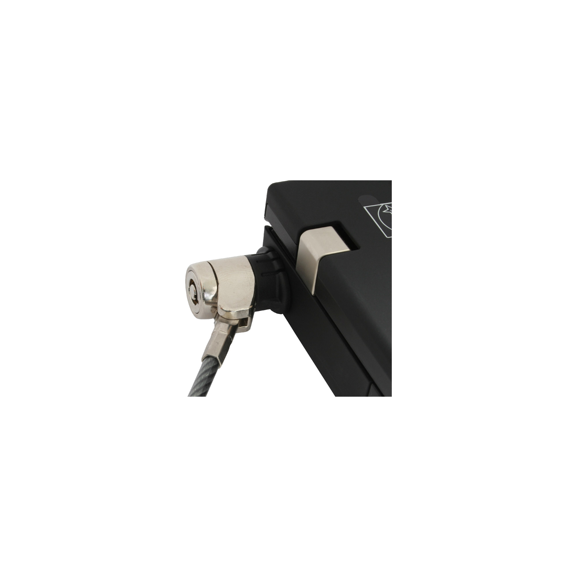 InLine Notebook Sicherheitsschloss - mit Schlüssel - 4,4mm x 2mm