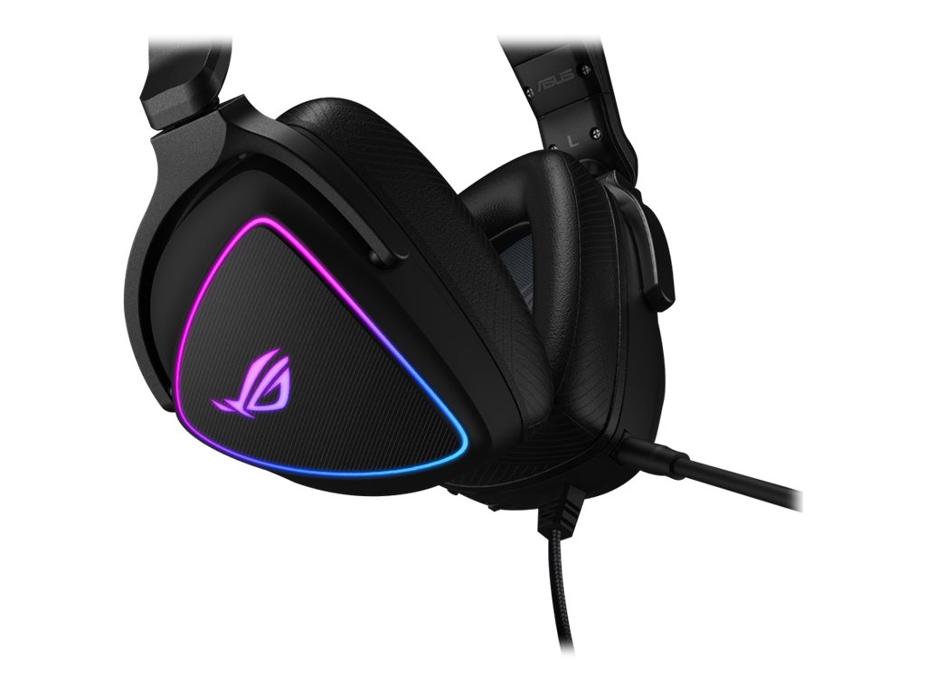 ASUS ROG Delta S - Headset - ohrumschließendkabelgebunden - USB - USB-C - Schwarz