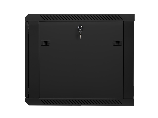 Lanberg Schrank Netzwerkschrank - geeignet für Wandmontage - Schwarz, RAL 9004 - 9U - 48.3 cm (19")9 HE