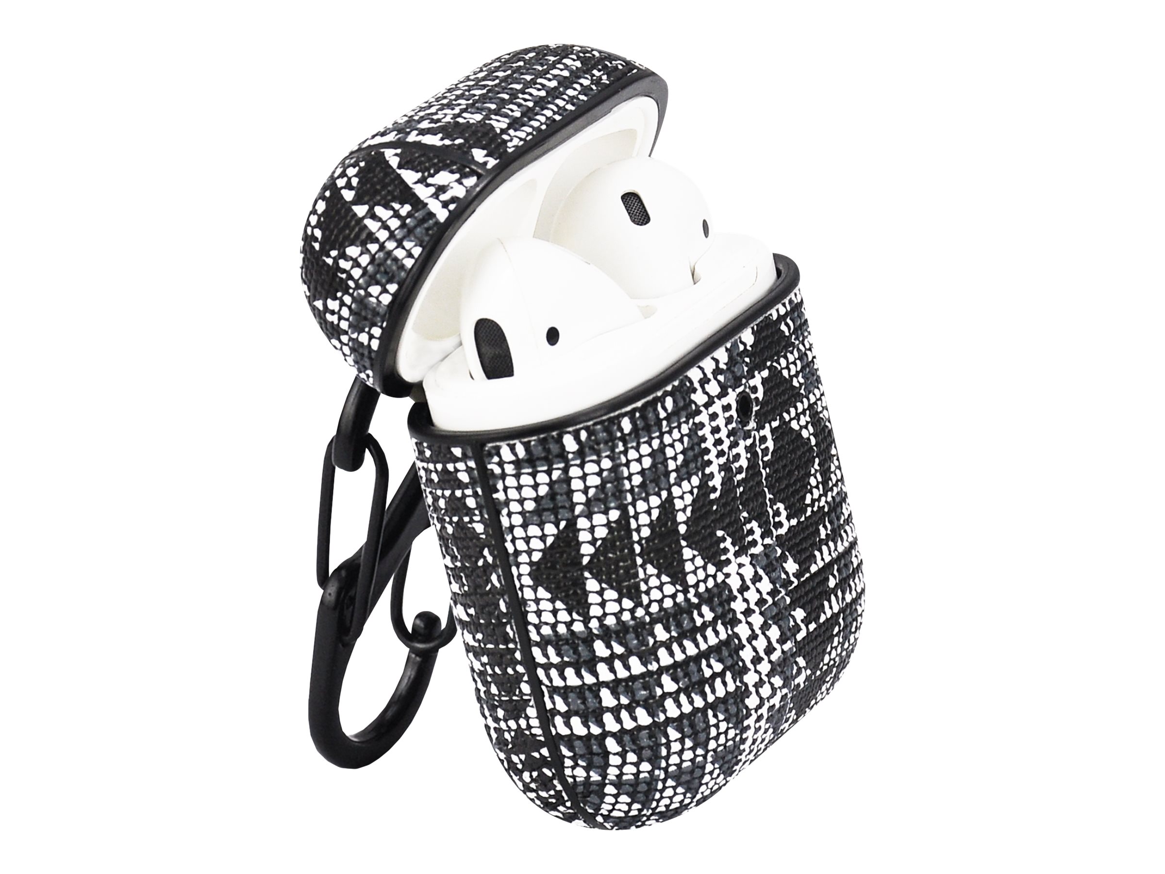 TerraTec Air Box - Tasche für Kopfhöhrer - Polycarbonat - Tartan Gray - für Apple AirPods (1. Generation, 2. Generation)AIR Box - Polykarbonat - AirPods der 1. und 2