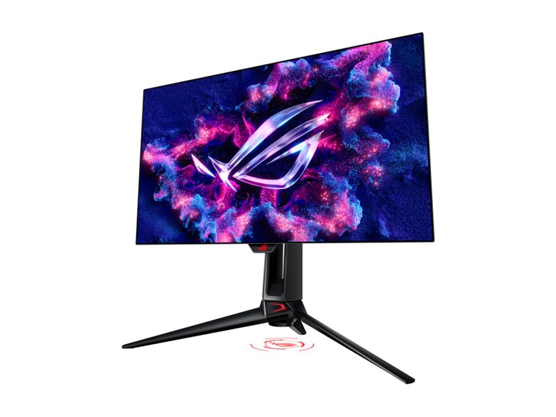 ASUS ROG Swift OLED PG27AQDP - OLED-Monitor - Gaming - 68.6 cm (27")(26.5" sichtbar) - 2560 x 1440 QHD @ 480 Hz - 1300 cd/m² - 1500000:1 - DisplayHDR 400 True Black - 0.03 ms - 2xHDMI - DisplayPort -