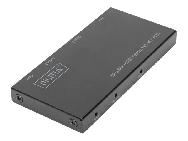 DIGITUS Ultra Slim HDMI Splitter, 1x2, 4K / 60 Hz2 x HDMI - Desktop