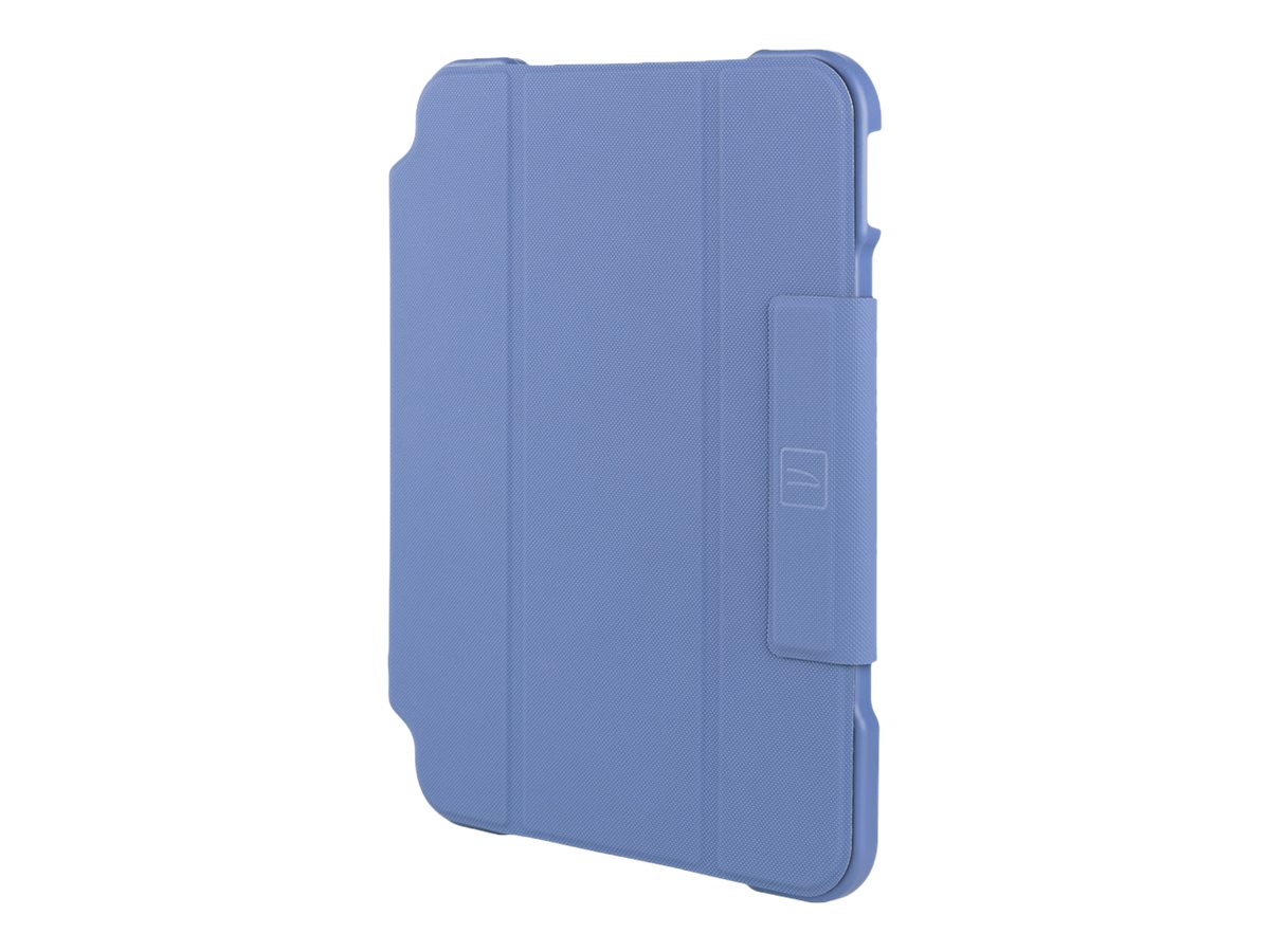 TUCANO Alunno - Flip-Hülle für Tablet - widerstandsfähig - recycelter Kunststoff, Thermoplastisches Polyurethan (TPU)transparentes Polycarbonat - hellblau - für Apple 10.9-inch iPad Wi-Fi + Cellular