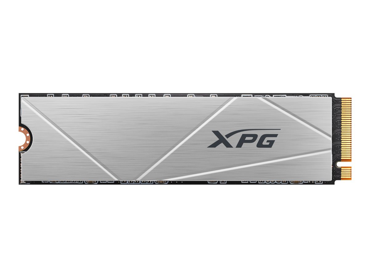 ADATA XPG GAMMIX S60 - SSD - 512 GB - intern - M.2 2280 - PCIe 4.0 x4 (NVMe)512 GB - M.2 - PCIe Gen4 x4 - NVMe 1.4 - 3D NAND Flash