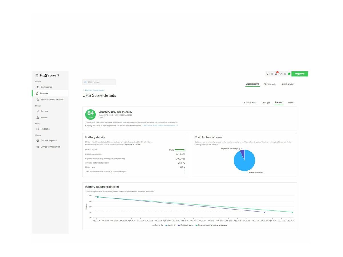 APC EcoStruxure IT Expert - Abonnement-Lizenz (1 Jahr)1 Knoten - ESD