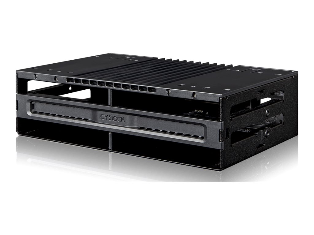 Icy Dock flexiDOCK MB024SP-B - Gehäuse für Speicherlaufwerke - 2.5" (6.4 cm)Schwarz