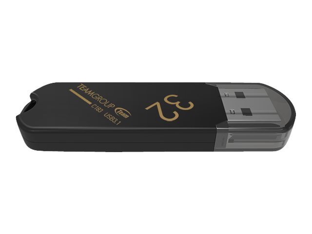 Team Group Team C183 - USB-Flash-Laufwerk - 32 GB - USB3.1 Gen 1 - Schwarz