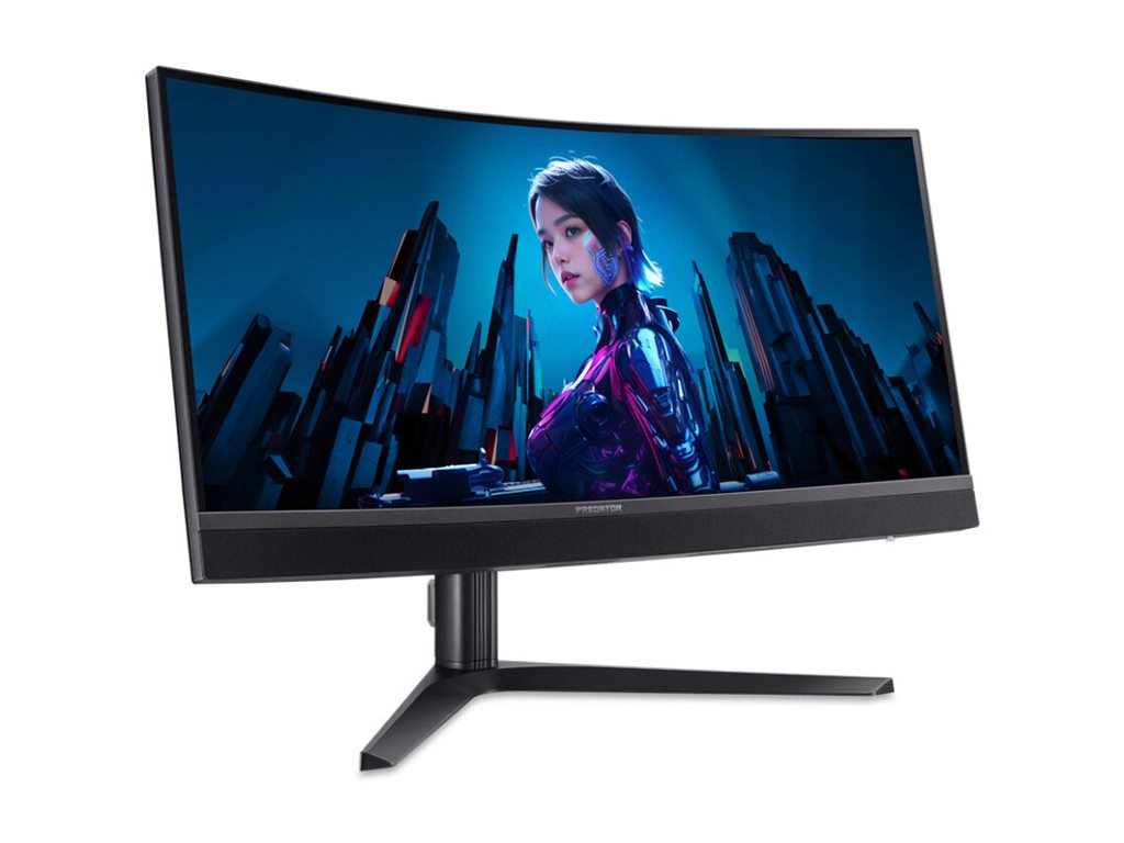 Acer Predator X34 V3bmiiphuzx - X Series - LED-Monitor - Gaming - gebogen - 86.4 cm (34")3440 x 1440 UWQHD @ 180 Hz - VA - 1000 cd/m² - 100000000:1 - DisplayHDR 1000 - 1 ms - 2xHDMI - DisplayPort - US