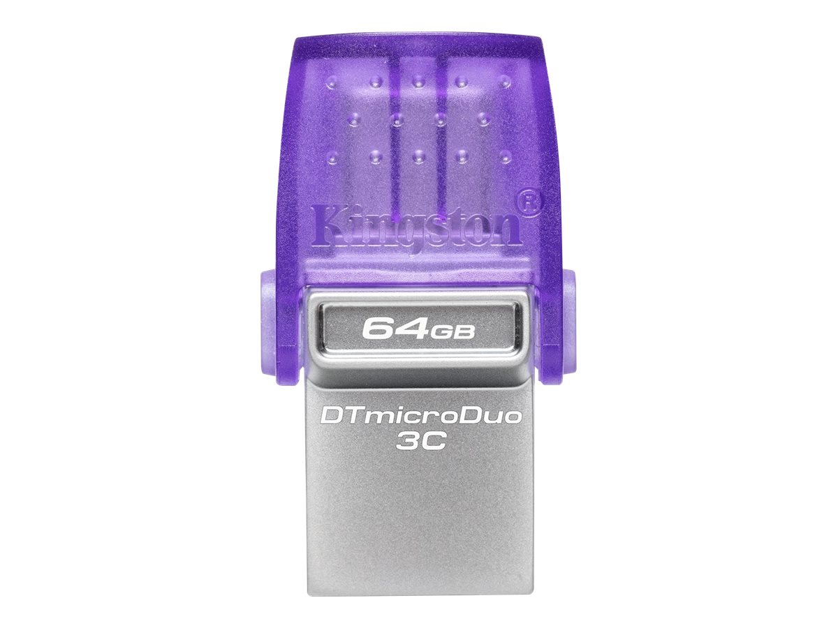 Kingston DataTraveler microDuo 3C - USB-Flash-Laufwerk64 GB - USB 3.2 Gen 1 / USB-C