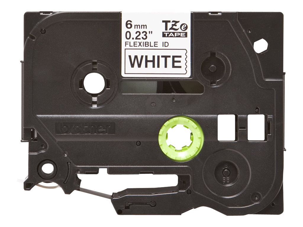 Brother TZe-FX211 - Schwarz auf Weiß - Rolle (0,6 cm x 8 m)1 Kassette(n) Flexitape - für Brother PT-D210 - D600 - H110 - H200; P-Touch PT-1005 - E550 - H107; P-Touch Cube Plus PT-P710