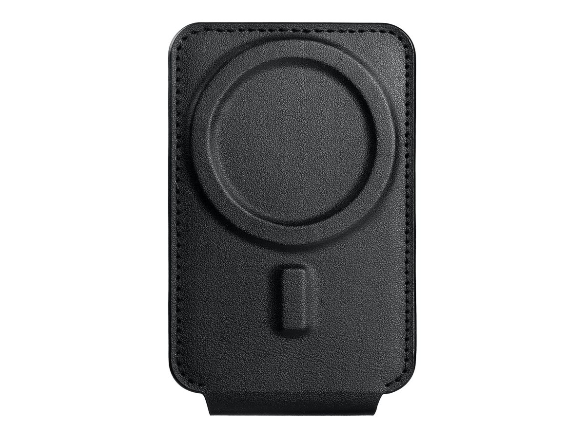 Laut International Laut MAGADD - Kartenhalter für Mobiltelefon /Kreditkarte - MagSafe-Kompatibilität - 50% Polyurethan - 40 % Stahl - 10% Magnet - Schwarz