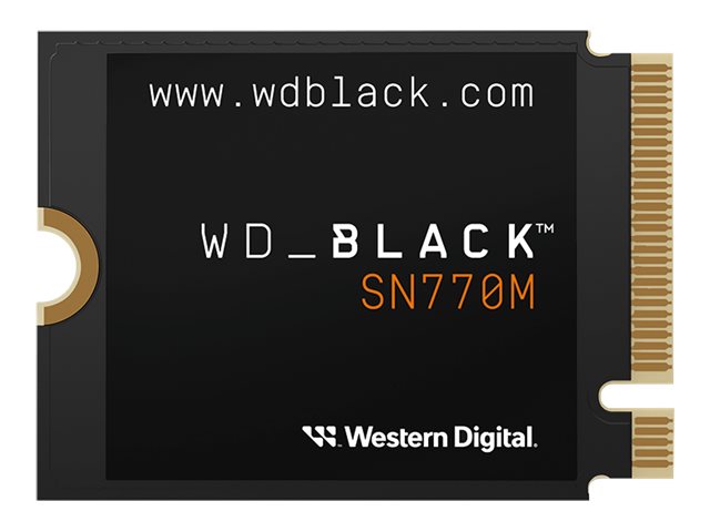 WD_BLACK SN770M WDS200T3X0G - SSD - 2 TB - mobiles Spiellaufwerk - intern - M.2 2230 - PCIe 4.0 x4 (NVMe)5150MB/s Read - 4850MB/s Write
