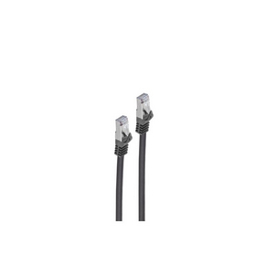 ShiverPeaks BS08-39025, 1 m, Cat7, S/FTP (S-STP), RJ-45, RJ-45, SchwarzNetzwerkkabel-RJ45 Patchkabel - Cat. 7 S/FTP - PUR - schwarz - 1.0m