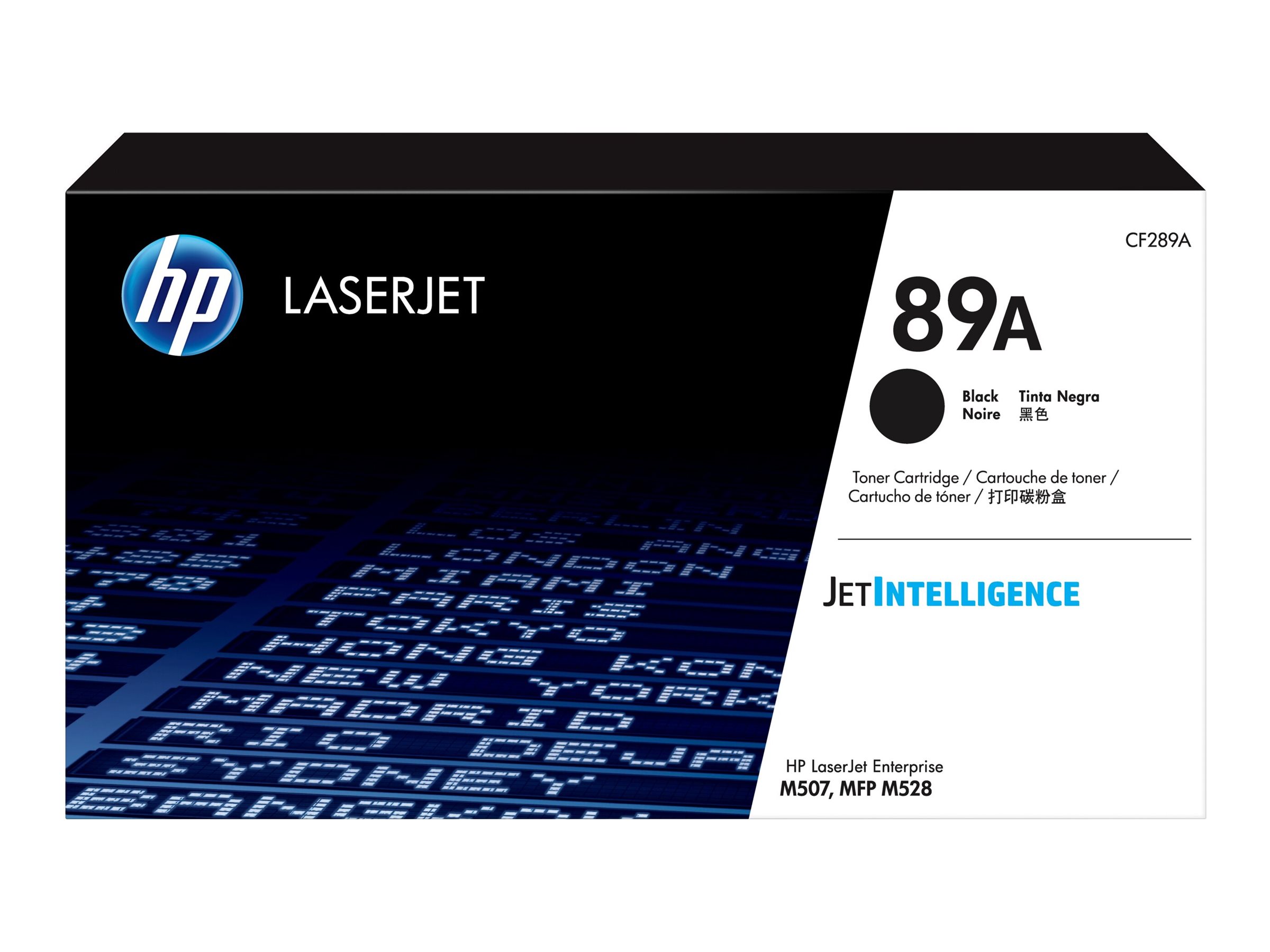 HP 89A - Schwarz - original - LaserJet - Tonerpatrone (CF289A)für LaserJet Enterprise M507 - MFP M528; LaserJet Enterprise Flow MFP M528