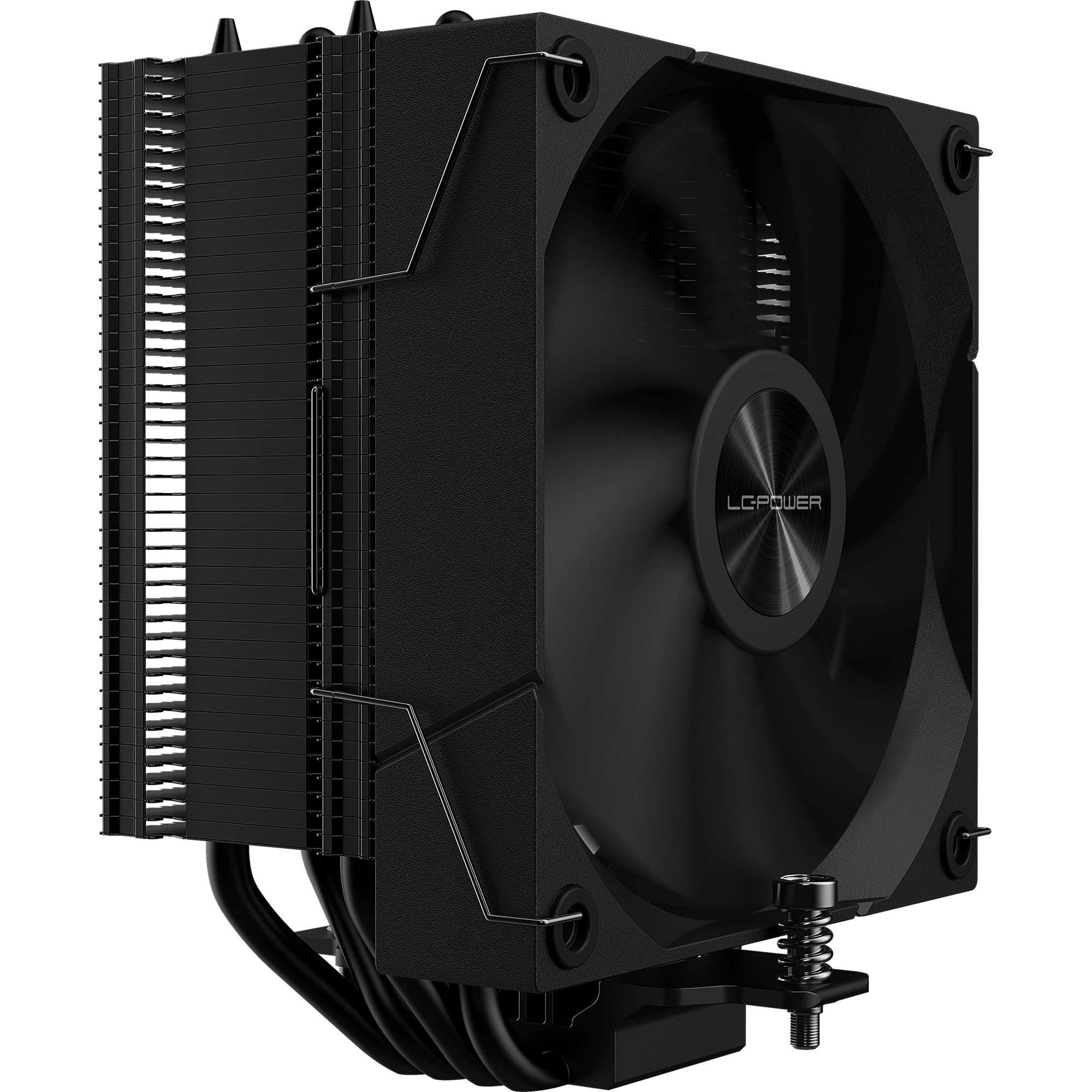 LC-Power LC-CC-120-B4, Luftkühlung, 12 cm, 600 RPM, 2200 RPM, SchwarzAMD Sockel AM4 (Ryzen) - 600 rpm - 12 V - 89,5 cfm - Kunststoff - CE